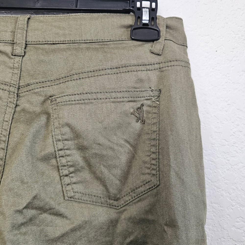 VIP Cargo Pants Women Size 5 27 Olive Green Utility Jogger Ankle - Picture 4 of 6